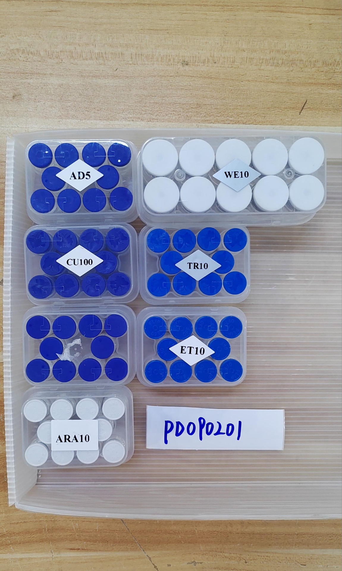 Blue-cap research peptide material 8